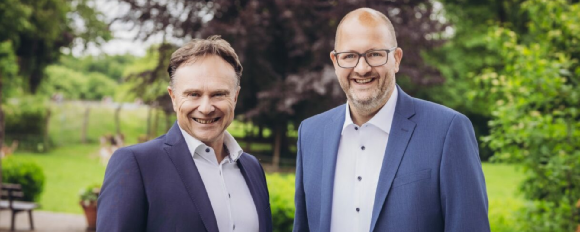 Dr. Kai Zwicker und Manuel Deitert